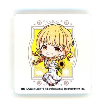 Kotone Fujita Gakuen Idolmaster Acrylic Block Sunflower Mini Characte Japan U410