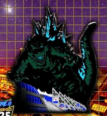 Godzilla Zilla at the Con Exclusive SDCC 25 Limited-Edition Godzilla Enamel Pin