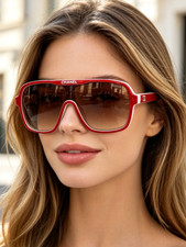 Chanel Women's Shield Sunglasses CH6057 / Ref. A71615 Size 60-20-140