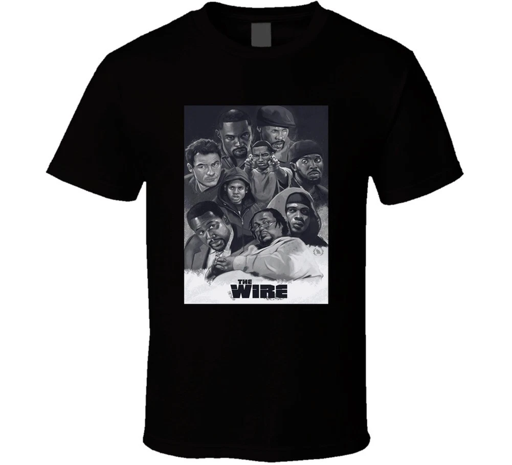 T-shirt The Wire Logo – Licence Officielle Park London, Coupe Classique - 8