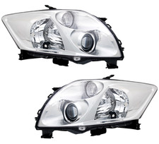 Scheinwerfer Set für Toyota AURIS E15 2006-2010 Halogen H11 HB3 Streuscheibe