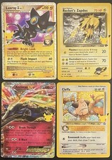 Pokemon Celebrations Classic Collection Lot Xerneas EX Zapdos Luxray LV.X NM