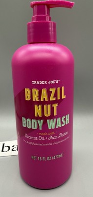 Trader Joe s Brazil Nut Body Wash Coconut Oil & Shea Butter 16 oz/NEW/ Free Ship
