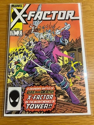 X-Factor Vol 1 #2 (1986) Marvel VF 1st Appearance of Tower and Artie Maddicks