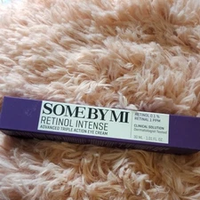 FREE SHIPPING SOME BY MI Retinol Intense Advanced Triple Action Eye Cream 1.0 Oz