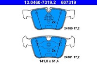 Bremsbelagsatz Scheibenbremse Hinten Ate 130460 73192 FüR Mercedes
