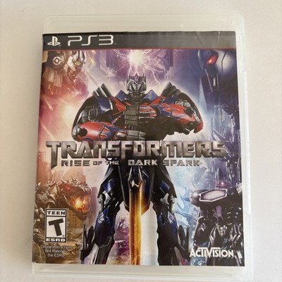 Transformers: Rise of the Dark Spark (Sony PlayStation 3, 2014) CIB * No Manual*