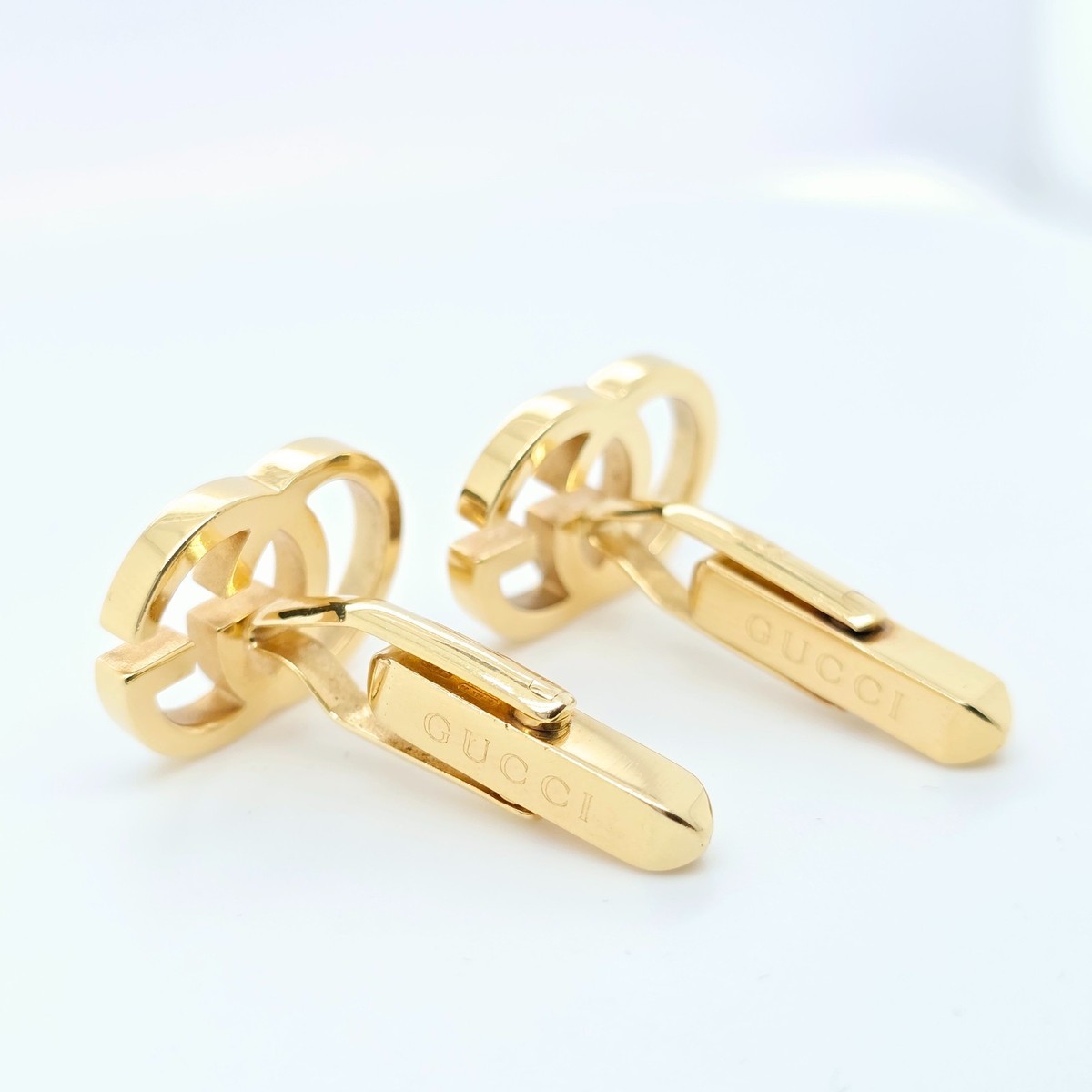 18ct Yellow Gold Gucci Cufflinks | eBay