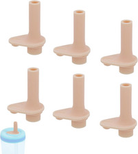 6Pcs Bite Valve Replacement for Zak Designs Kelso 15Oz, Silicone Mouthpiece Part