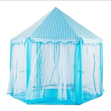 Princess Castle Tent for Boys/Girls Fairy Play Tents for Kids Hexagon Playhouse