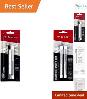Mono Zero Eraser Refill Pack Precision Tip Pen Style 2.3mm for Drawing