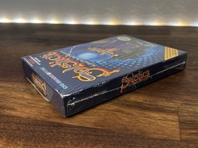 Solstice: The Quest for the Staff of Demons Nintendo NES sigillato in fabbrica cucitura ad H