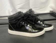 Weissman kids Gloss Boss Dance Sneakers black patent size 3