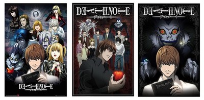 DEATH NOTE B2サイズ ポスター ３枚セット Death Note - 3 Piece Anime Poster Set (The Favorites 2) (Size: 24