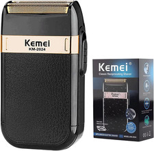 Kemei Electric Hair Clipper Barber Cordless Hair Trimmer Zero Gapped Carving