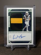 2019 National Treasures Collegiate Will Grier Emerald Green RPA /5 WVU