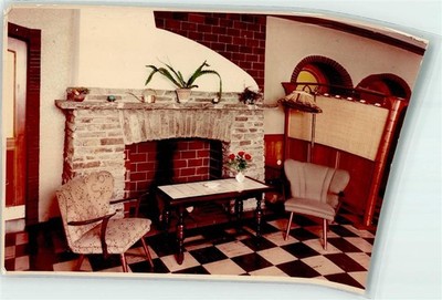 39523347 - 6940 Weinheim Sitzgruppe vor Kamin Ort handschriftlich