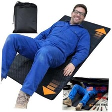 Rolling Creeper Mat, 145 67cm Portable Under Car Repair Pad with Storage