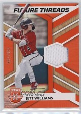 2022 Panini Elite Extra Edition Future Threads Orange 165/199 Jett Williams 15ep