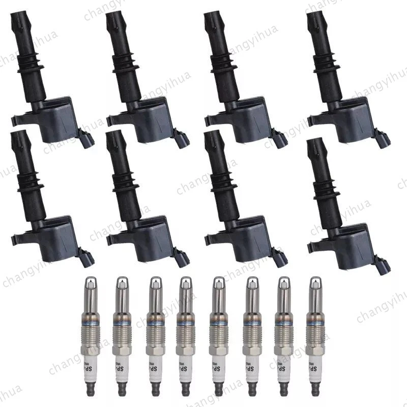 8× Motorcraft DG511 Ignition Coils & Spark Plugs SP546 For F150 F-250 5.4L 6.8L - Image 4 of 4