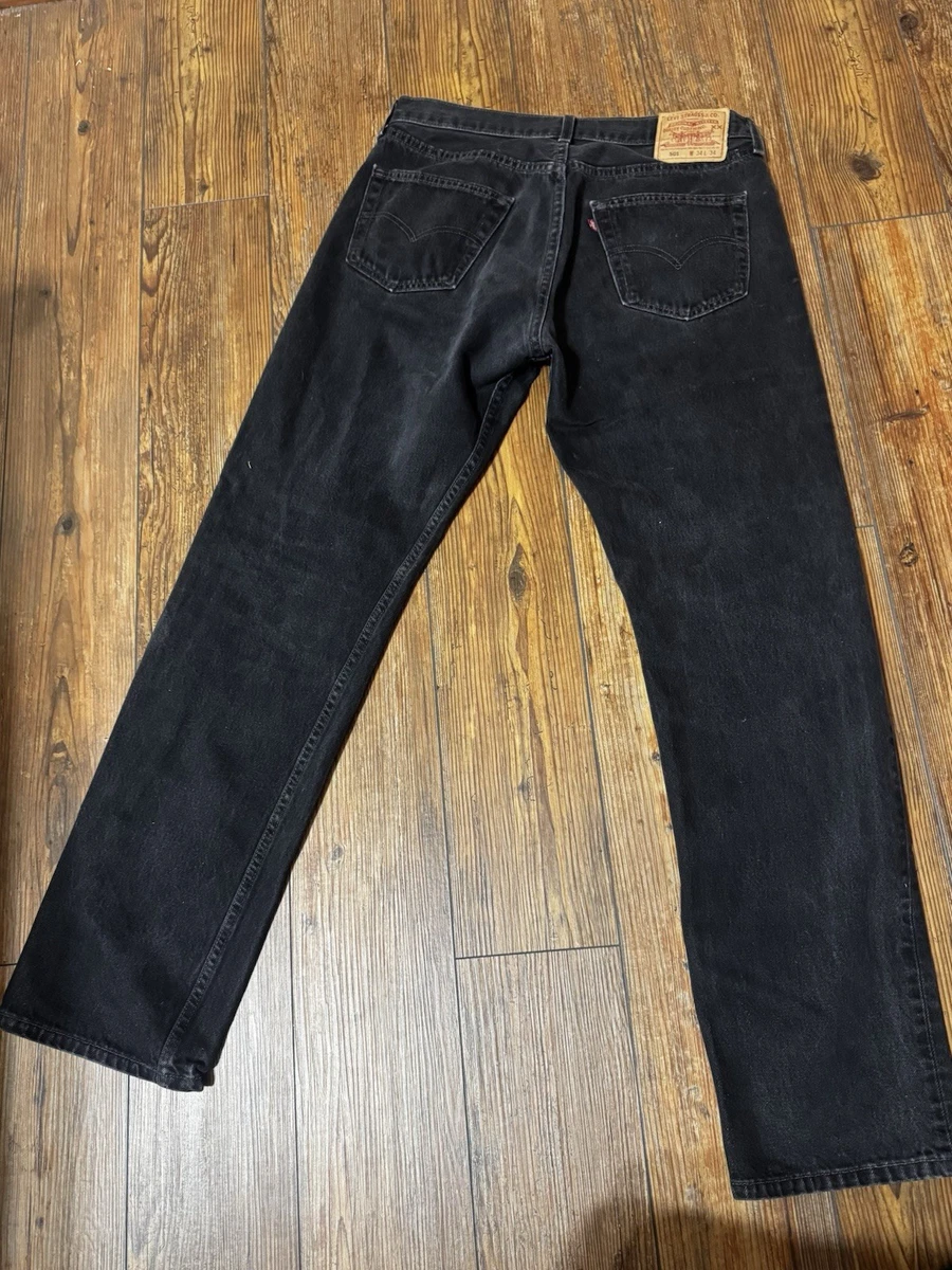 Black Levi's 501 Jeans for Men for sale | eBay