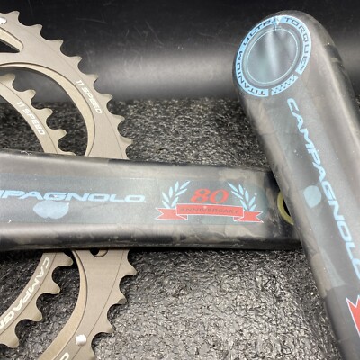 Campagnolo Super Record 80th Anniversary Crank Set 11 Speed 53/39