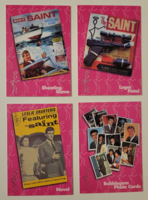 2003 VERY BEST of THE SAINT Saintly Merchandise CHASE CARDS SM1 SM2 SM3 ...