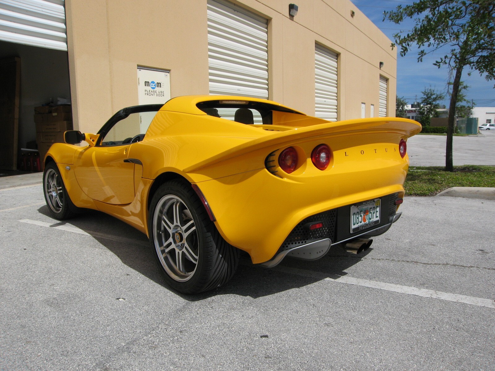 2002-2011 Lotus Elise Tesoro Rear Flush Mount Trunk Spoiler Made in USA