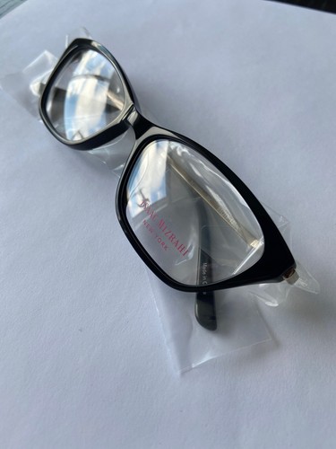 womens eyeglass thin black Frames Brand New Issac Mizrahi - Picture 2 of 7