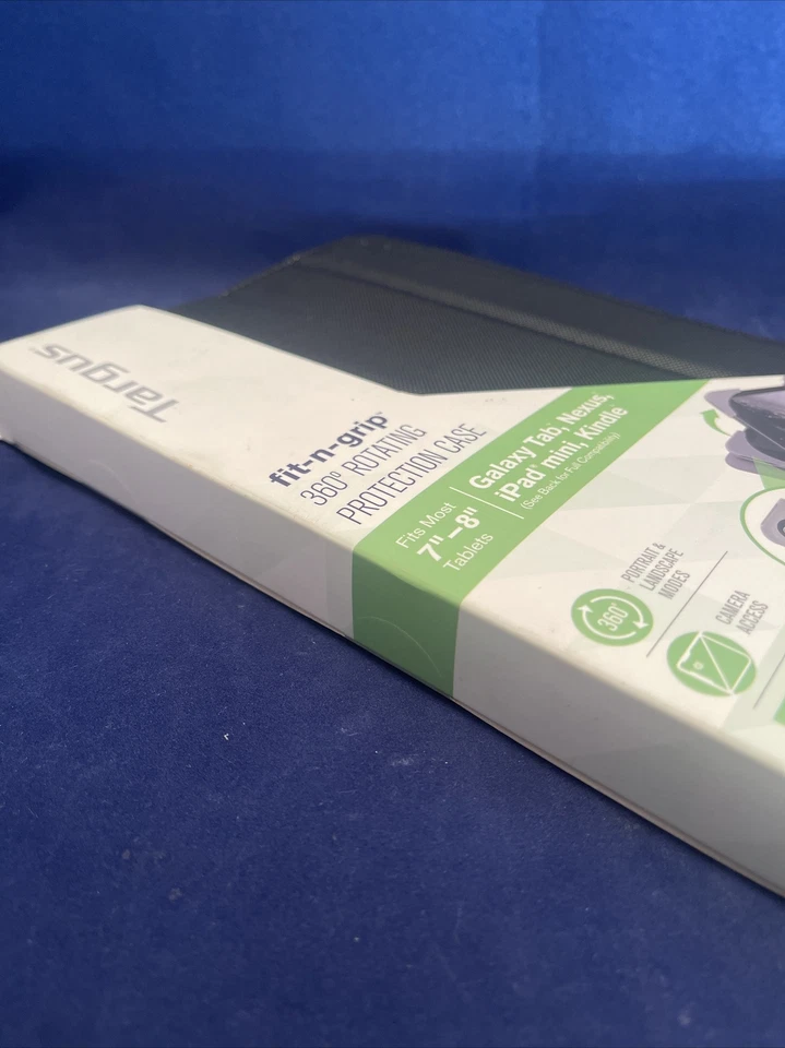 Targus Fit-n-Grip Universal 360 Rotating Case 7-8" Tablets Samsung Apple HP (2) - Image 3 of 4