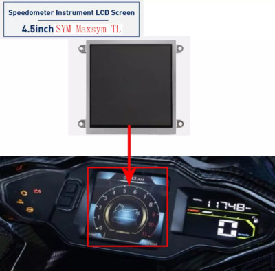 LCD Display Speedometer Instrument Cluster For SYM MAXSYM TL 500