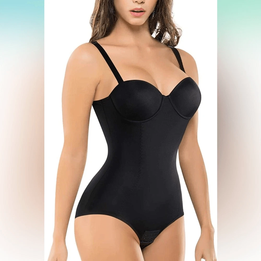 NEW BRABIC Bodysuit Shapewear Tummy Control Bodysuit Body Shaper w