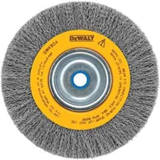 DEWALT 6 Inch Crimped Wire Wheel For Bench Grinder Premium Quality -  DW4905