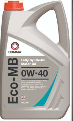 Eco-Mb 0W-40 - 5 Liter Voll Synthetisch, Hochleistung 0W-40 Motoröl