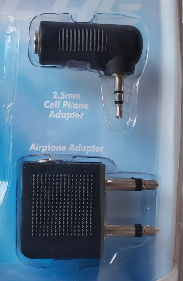 Adaptador de áudio Scosche 3,5 mm kit de 4 peças (3 pés) CABO DE ÁUDIO FALTANDO) Novo em folha - Imagem 3 de 4