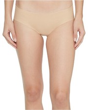 Commando L49455 Womens Beige Cotton Low Rise Bikini Size M/L