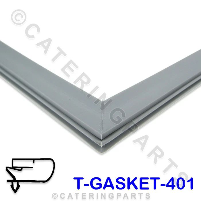 T6-GASKET-401 INOMAK COMMERCIAL FRIDGE FREEZER DOOR SEAL / GASKET 405mm X 650mm