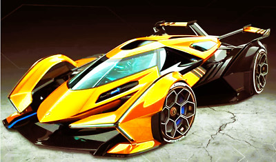 Lamborghini Race Car HyperCar Concept Custom Built Metal Body1:18SCALE MODEL