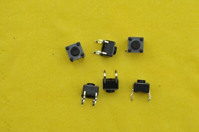 10 Stück  Micro - Taster / Sensor - Taster: 1x ein, 6 x 6 x 5mm Typ: JTP-1230 A