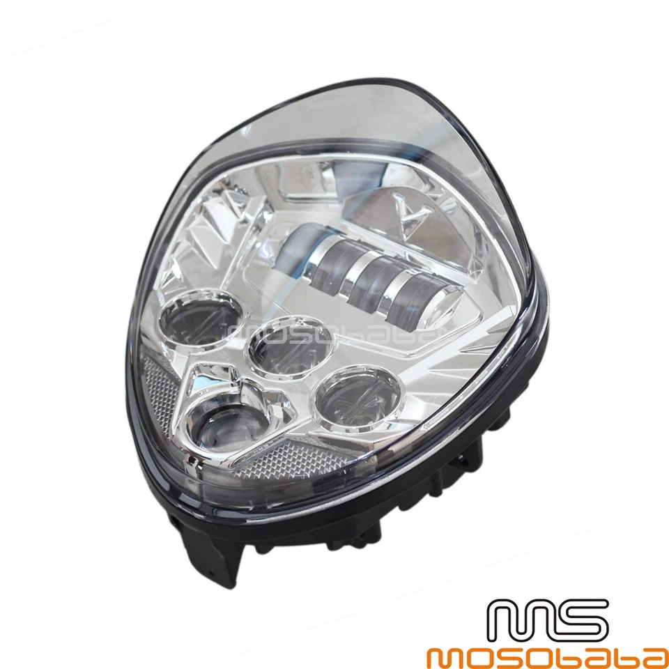 1X Faro LED HI+LO Beam 100W para Victory Cross Country/Roads Classic Cruiser Foto 4 de 4