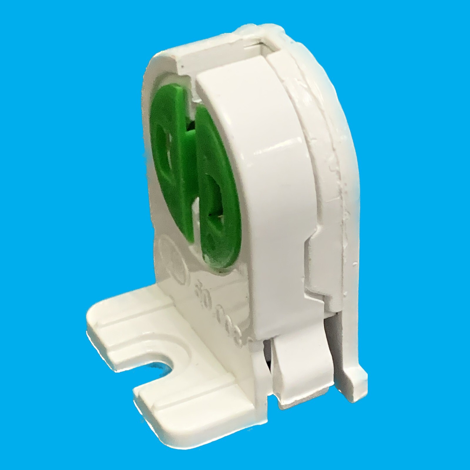 4x T5 Base Fluorescent & LED Tube Lamp Holder G5 Socket SnapIn Slide