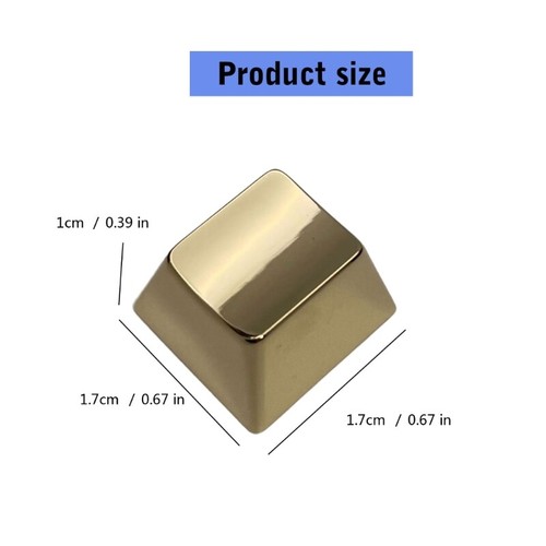 Metal Keycap In Alloy Aluminum Alloy For Mechanicak Keyboards Blank - Picture 8 of 12