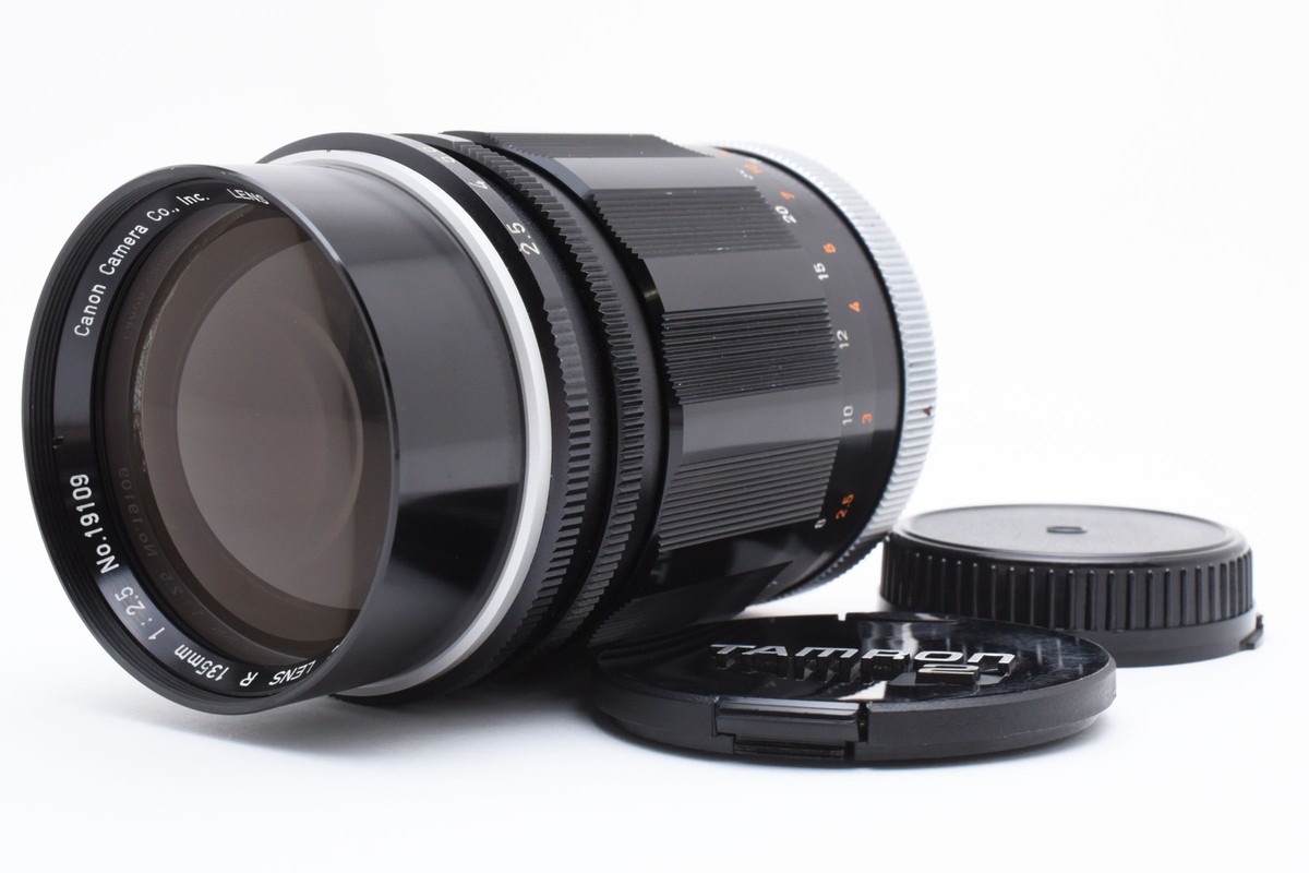 Near MINT] Canon Super Canomatic R 135mm f2.5 Lens Telephoto