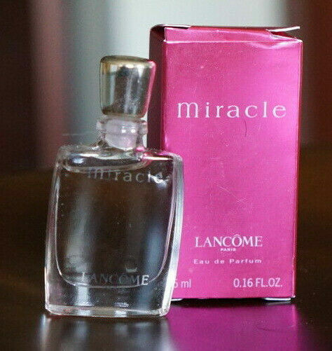 MIRACLE by Lancome 0.17 oz / 5 ML Eau de Boxed Vintage