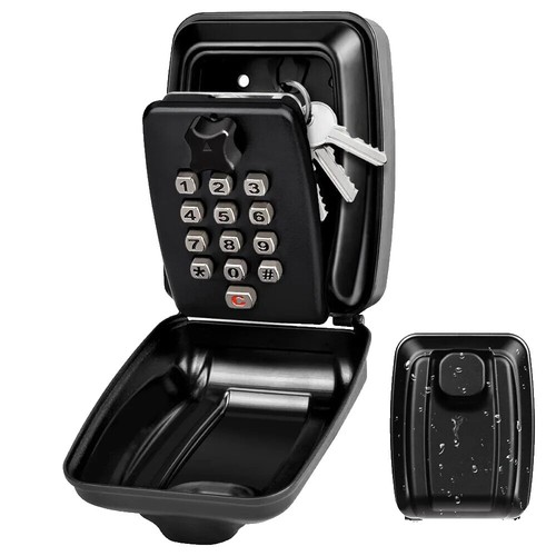 FAYLEEKO PORTABLE KEY LOCK BOX, UPGRADE CLEARLY VISIBLE NUMBERS
