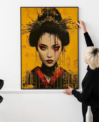 Urban Geisha Original Art Poster
