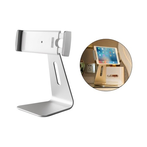 Rotation Aluminium Tablet Stand for Kitchen Countertop Adjustable Tablet Mount - Afbeelding 3 van 8