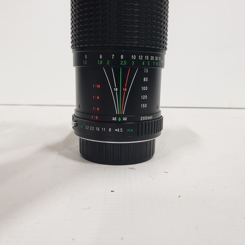 Vintage Five Star MC Auto Macro Zoom 1:4.5 75-200mm Camera Lens No. K8530983 - Picture 5 of 7