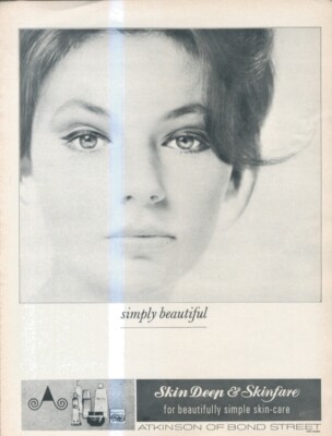 B2 VOGUE/HARPERS/NOVA ADVERT 13X10 SKIN DEEP & SKINFARE