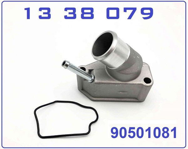 Thermostat Mit Dichtung Opel Astra F Cabrio 1.8 16V C18XEL C18XE X18XE-image